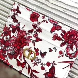 Dior Caro 5 slot card holder